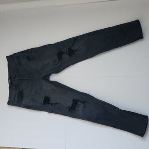 Hollister Black Ripped Jeans Taper fit W30 L32